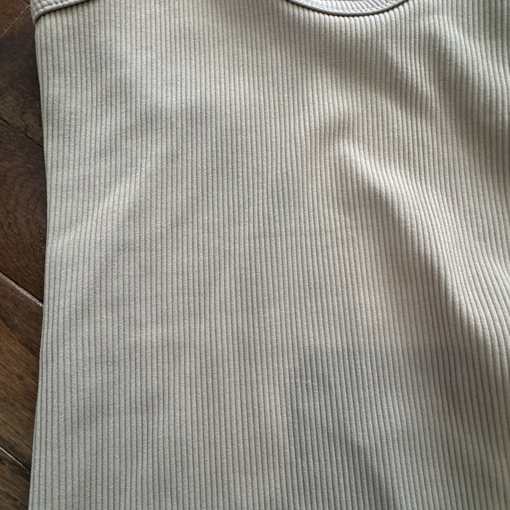 NWT Abercrombie & Fitch Light Brown Ribbed Bodysuit - Picture 7 of 7